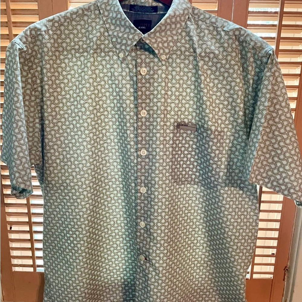 Vintage Tommy Jeans Hilfiger Mens Shirt Size Extra Large.